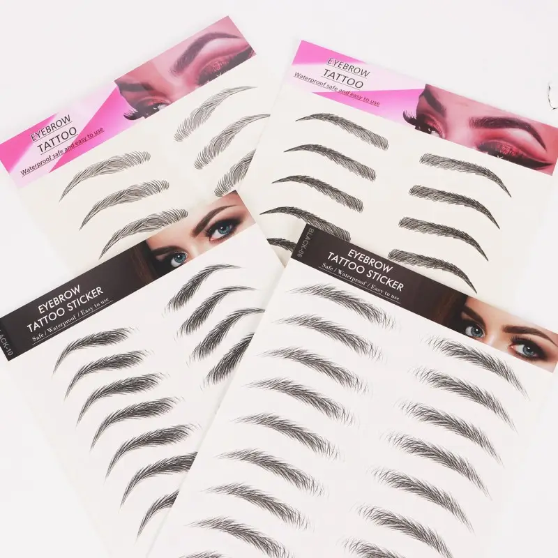 Eyebrow stickers
