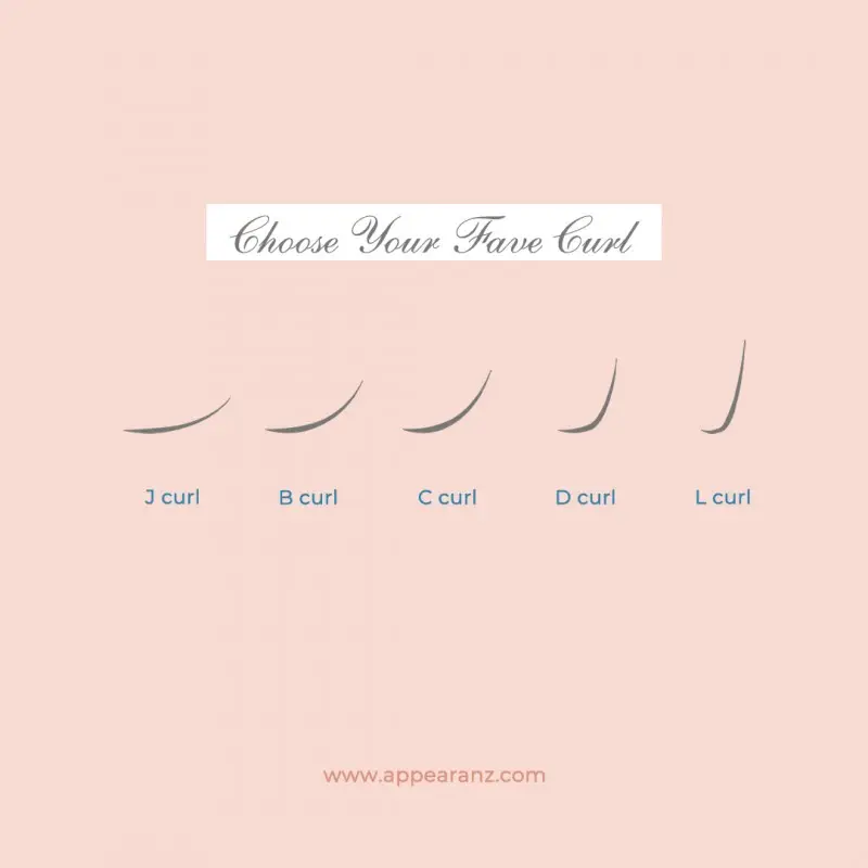 different curl