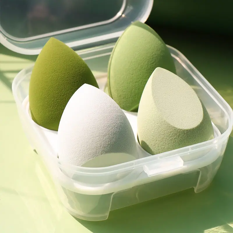 green makeup sponge