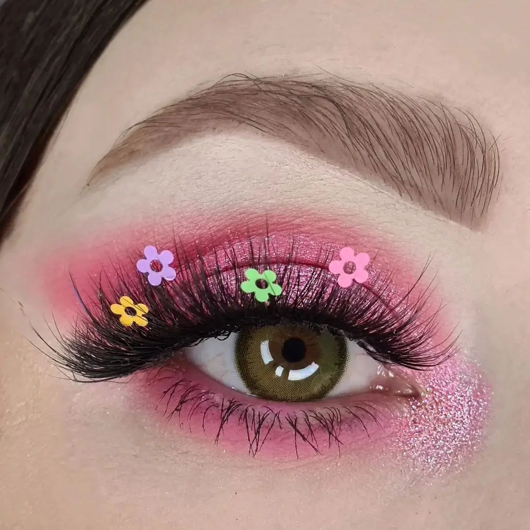 flower lashes