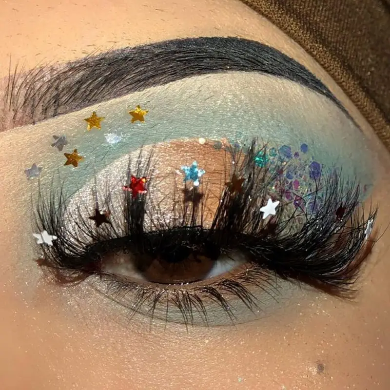 christmas lashes