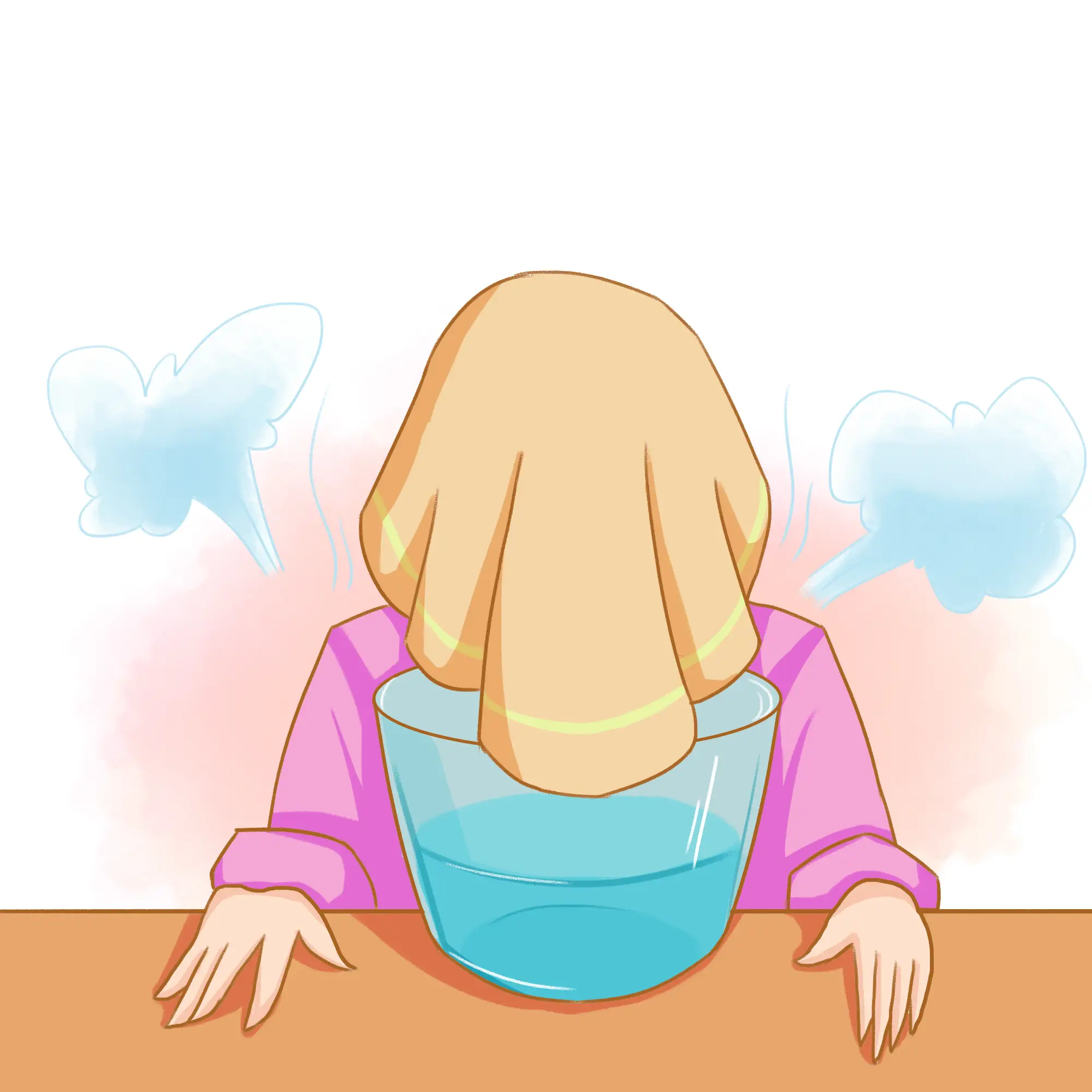 steam face