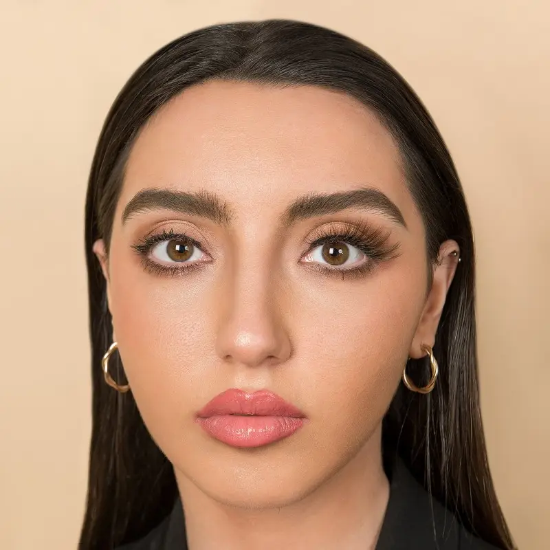 brown lashes