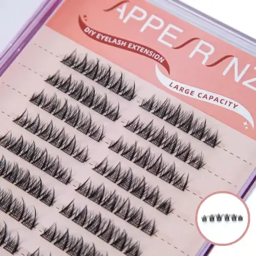 Self-Adhesive Muse | Handcrafted Cluster Lashes 8-13mm Mixed Length