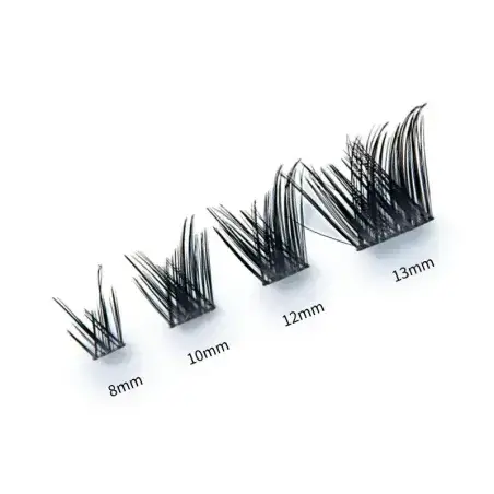 Self-Adhesive Foxy | Fox-Eye Cluster Lashes 8-13mm