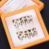 Wild Claw Press-On Nails | Animal Print with Silver Tips - Appearanz