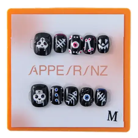 Spooky Fun Press-On Nails | Cute Halloween Nail Art - Appearanz