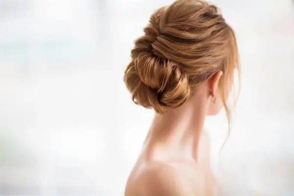 Elegant Low Chignon holiday hairstyle