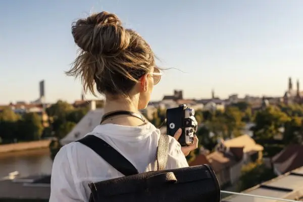 Messy Bun with Accessories holiday hairstyle