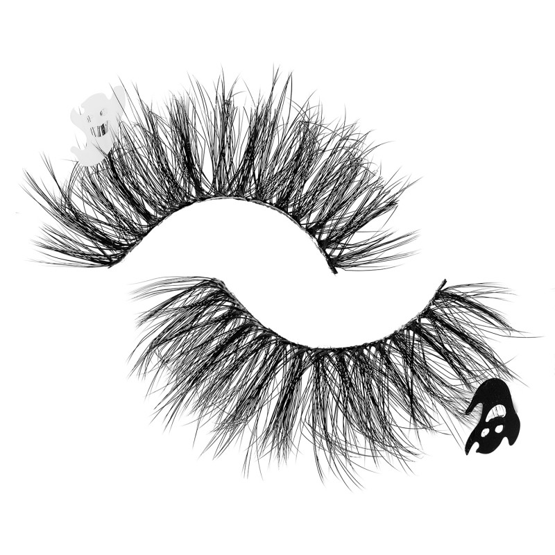 BLACK AND WHITE GHOST | 3D FAUX MINK LASH