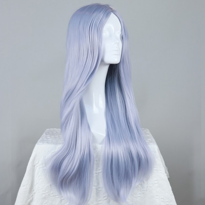 FANTASY | PASTEL BLUE SYNTHETIC HARD FRONT WIG