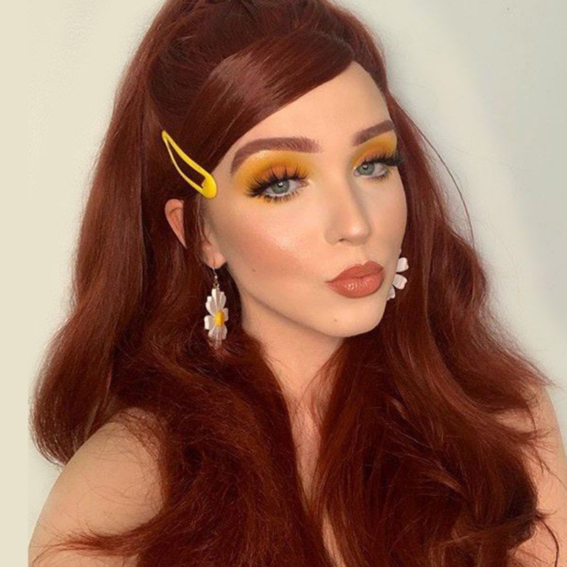 Auburn Color wigs