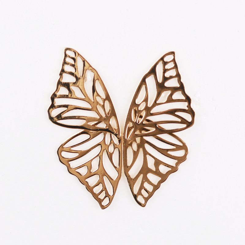 Openwork Butterfly Wing Earrings