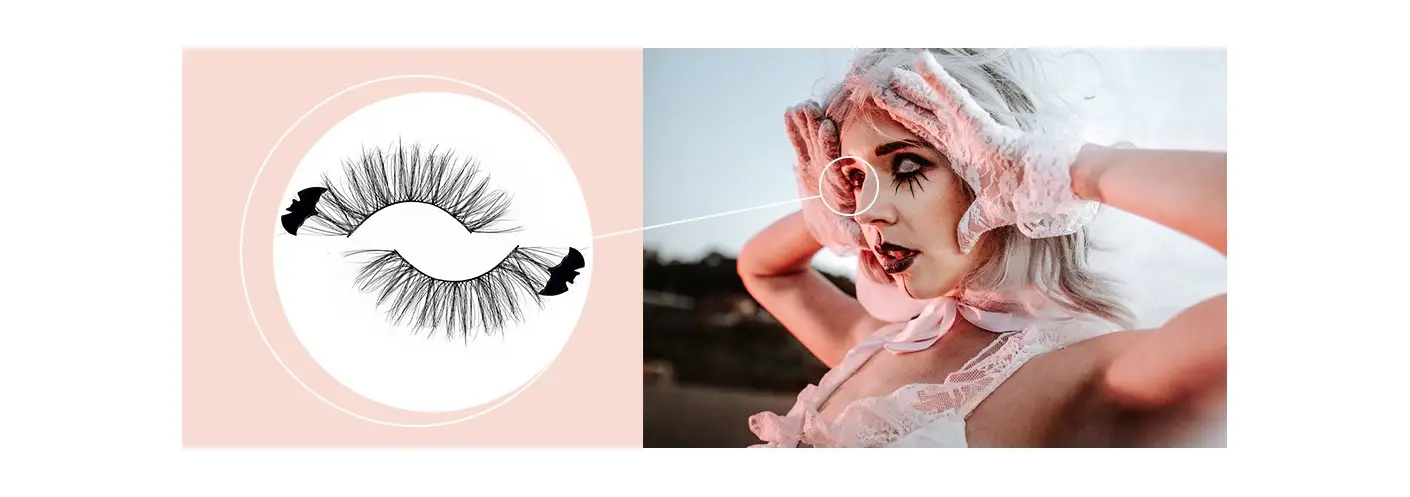 Want To Create Devil Halloween Makeup - Get These Lashes With Decals Want To Create Devil Halloween Makeup - Get These Lashes With Decals