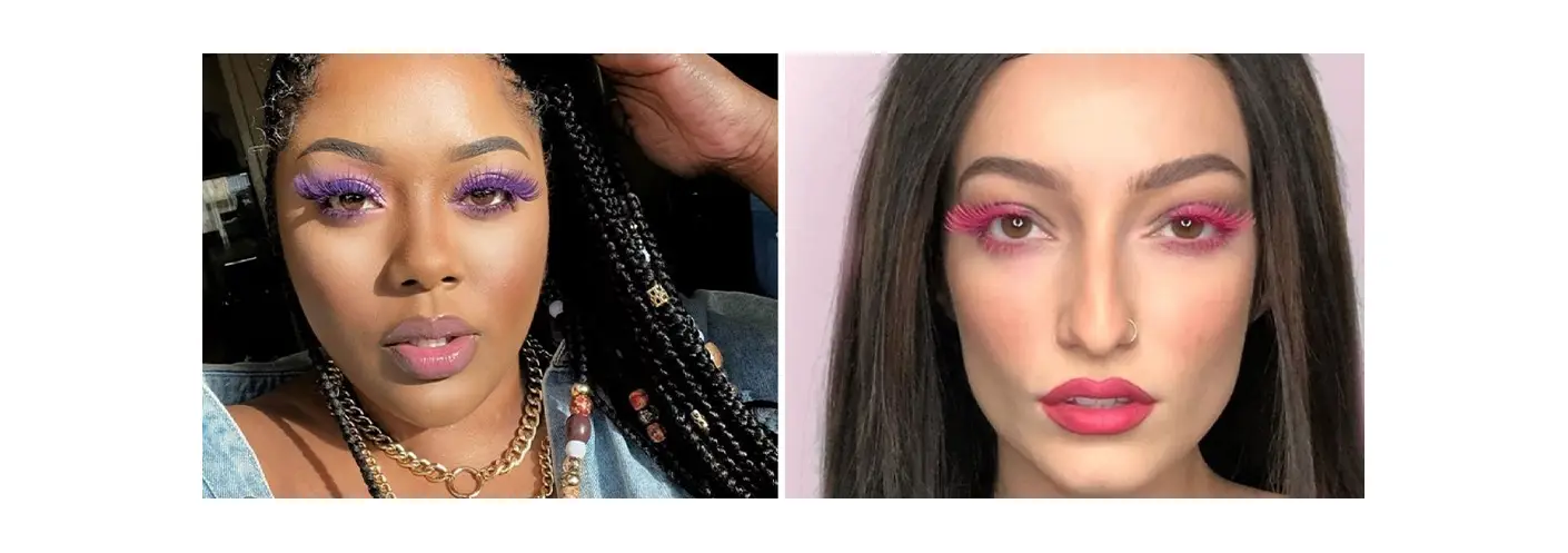 Choose Colored Eyelashes to Make Your Eyes Pop Choose Colored Eyelashes to Make Your Eyes Pop