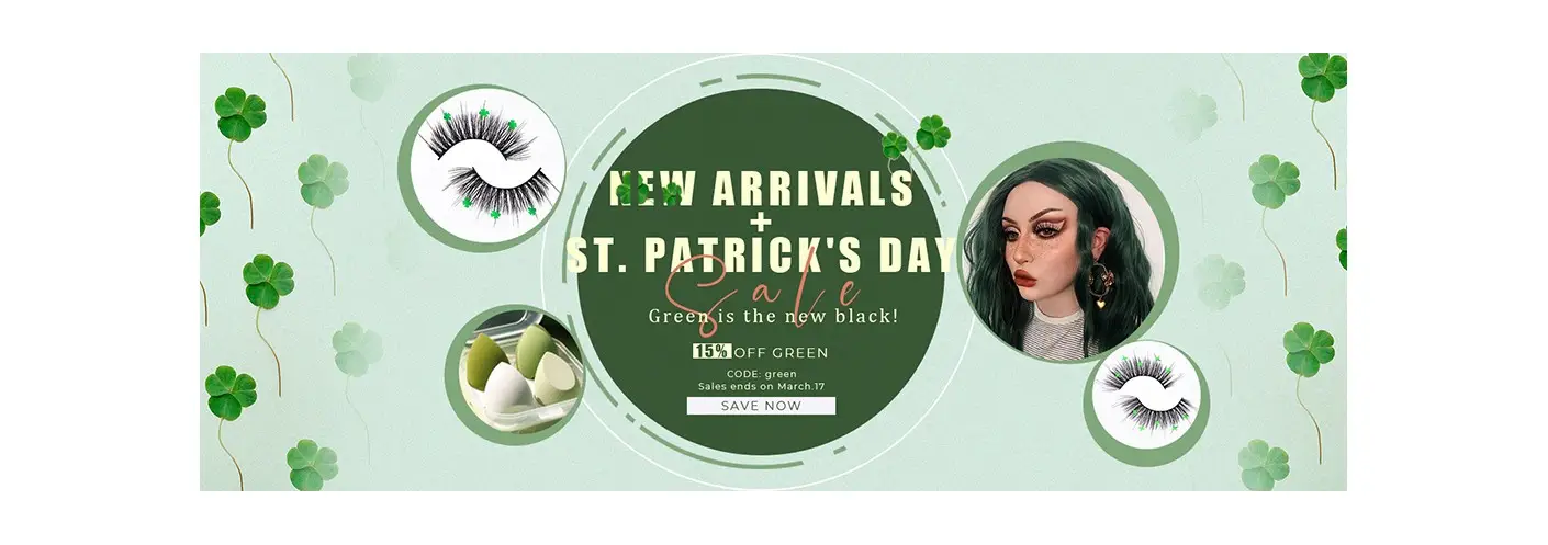 St. Patrick’s Day Comes with New Arrivals and Big Discounts