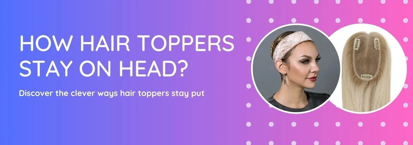 How Hair Toppers Stay Secure All Day Long?